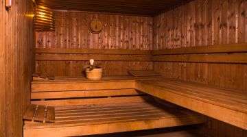sauna room
